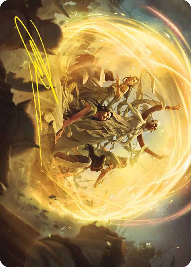 Heroic Intervention Art Card (Gold-Stamped Signature) #73 Art Series: Universes Beyond: The Lord of the Rings: Tales of Middle-earth