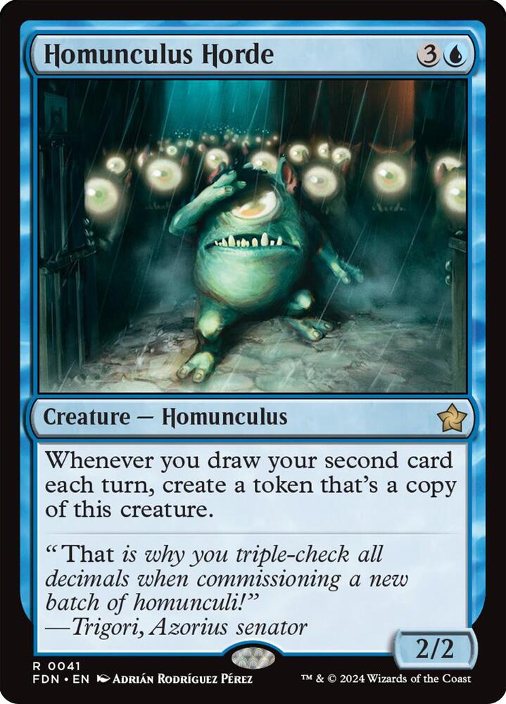 Homunculus Horde #41 Foundations