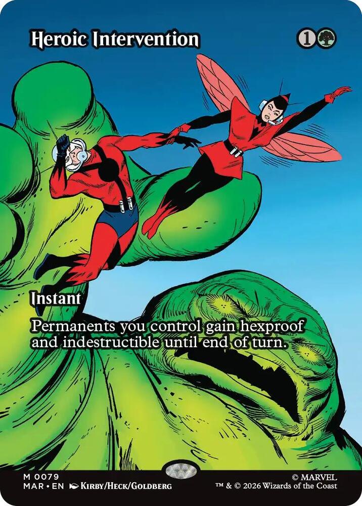 Heroic Intervention (Borderless) #79 Marvel Super Heroes Eternal-Legal