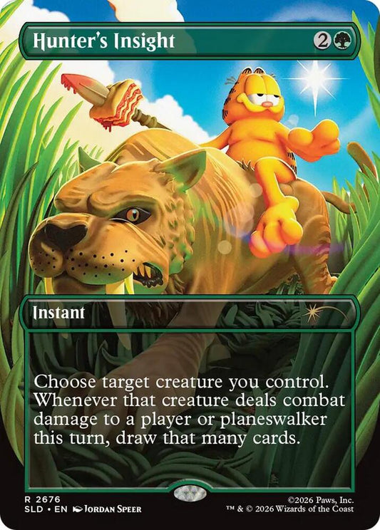 Hunter's Insight #2676 FOIL Secret Lair Drop Series