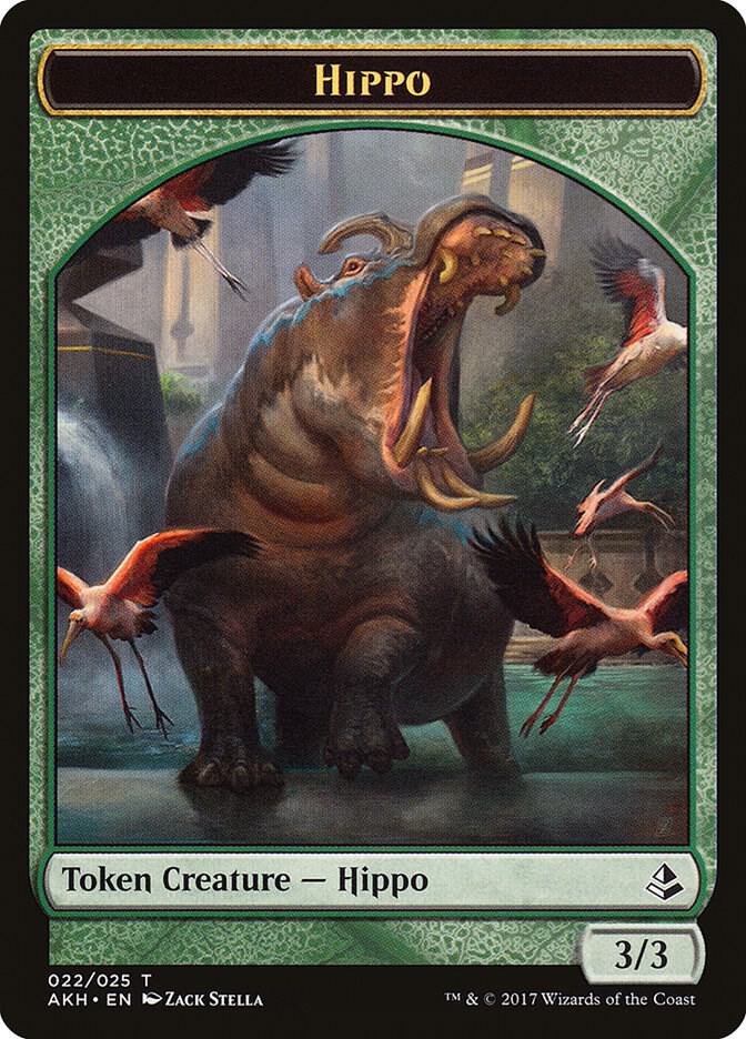 Hippo Token #22 Amonkhet