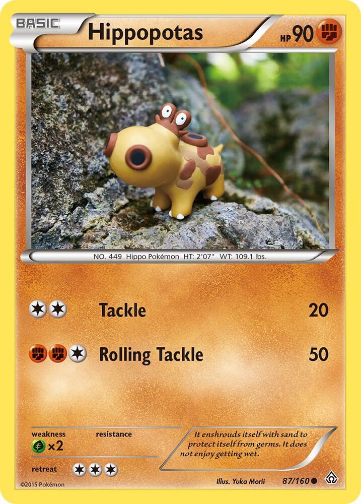 Hippopotas #87 XY - Primal Clash