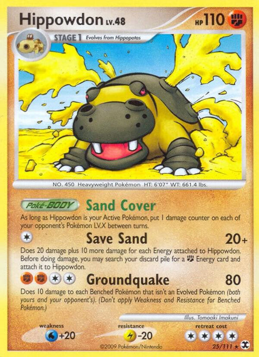 Hippowdon #25 Rising Rivals