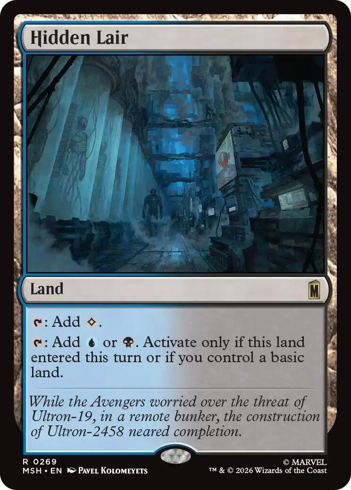 Hidden Lair #269 Marvel Super Heroes