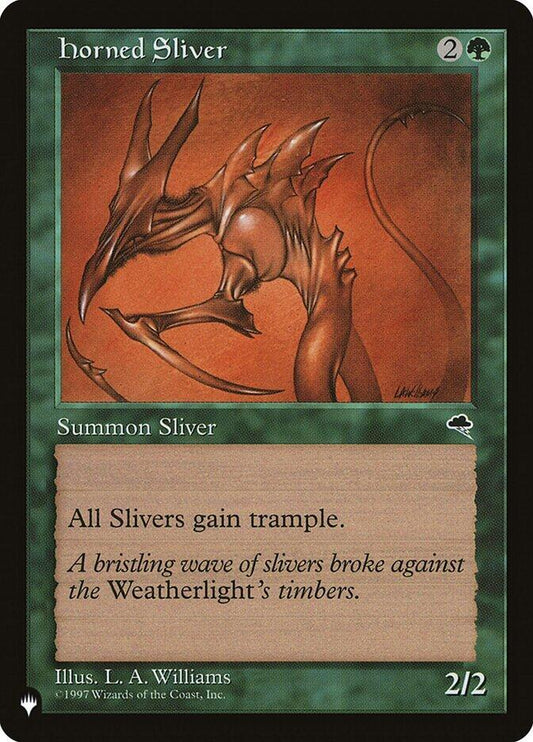 Horned Sliver - The List Reprints