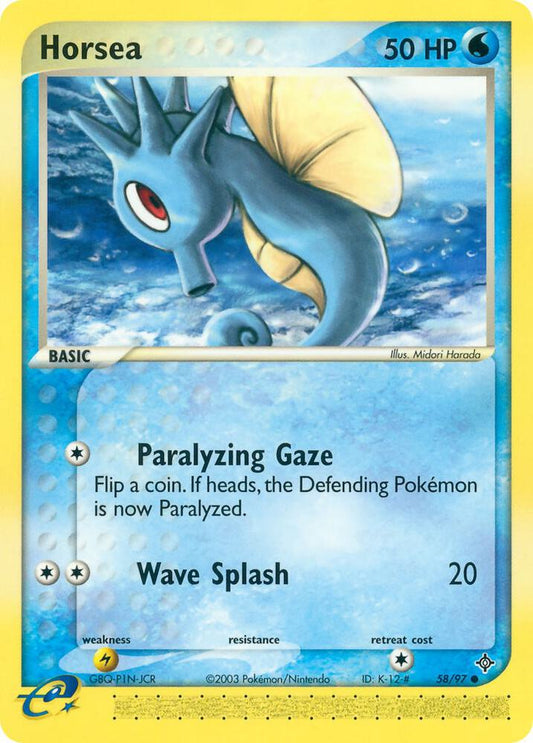 Horsea #58 FOIL Dragon