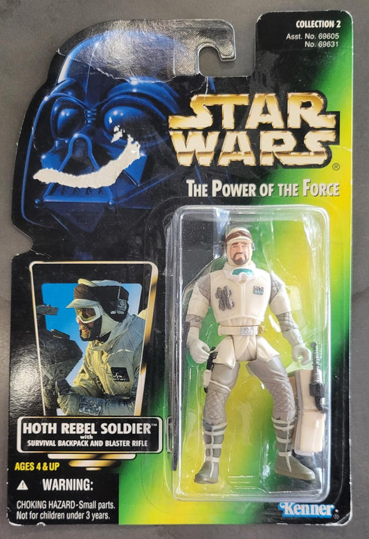Star Wars Power of the Force Hoth Rebel Soldier Figure (1996) NEW/SEALED