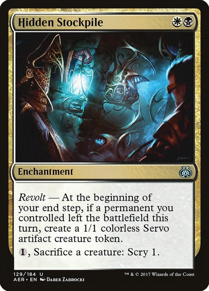 Hidden Stockpile #129 FOIL Aether Revolt