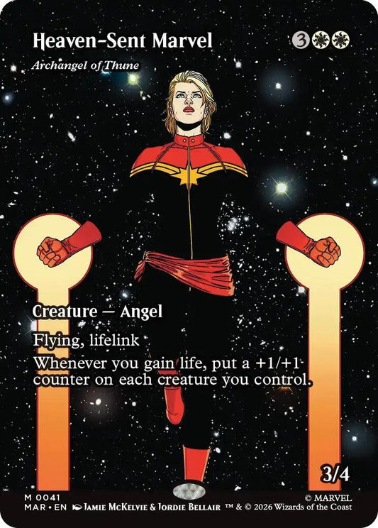 Heaven-Sent Marvel (Archangel of Thune) (Borderless) #41 Marvel Universe Eternal-Legal