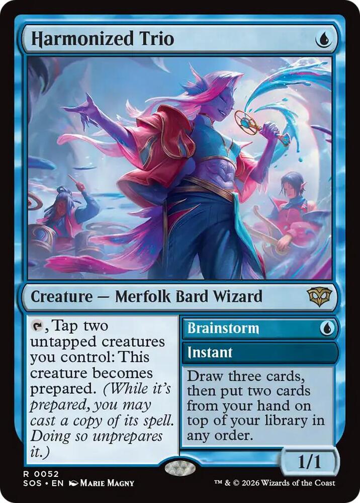 Harmonized Trio #52 FOIL Secrets of Strixhaven