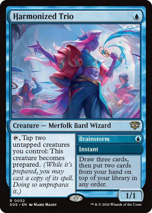 Harmonized Trio #52 FOIL Secrets of Strixhaven