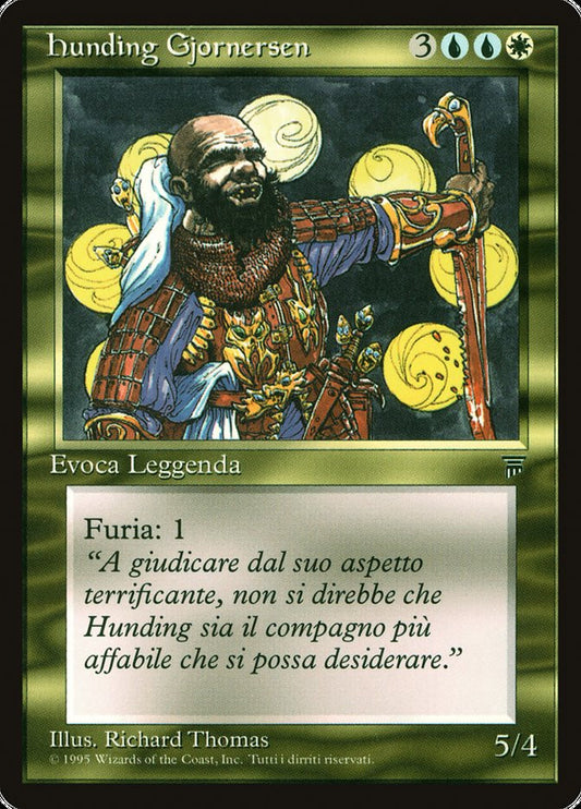 Hunding Gjornersen (Italian) - Legends