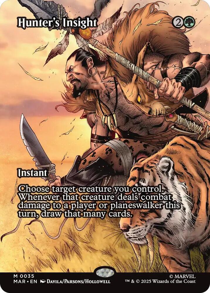 Hunter's Insight (Borderless) #35 Marvel Universe Eternal Legal