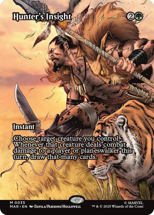 Hunter's Insight (Borderless) #35 Marvel Universe Eternal Legal