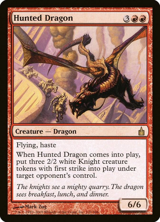Hunted Dragon #131 Ravnica: City of Guilds