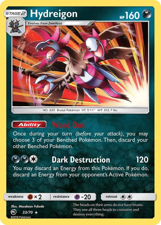 Hydreigon #33 HOLOFOIL Dragon Majesty