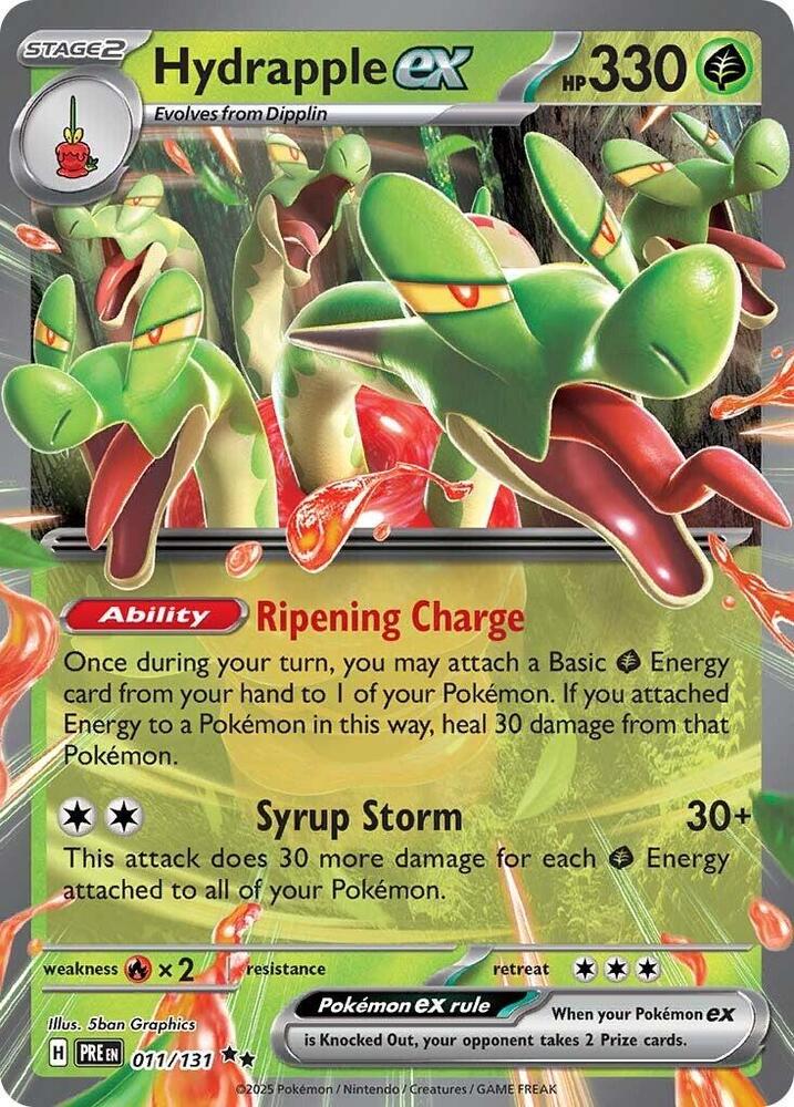 Hydrapple EX #11 SV: Prismatic Evolutions