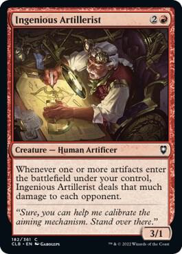 Ingenious Artillerist #182 Commander Legends: Battle for Baldur's Gate