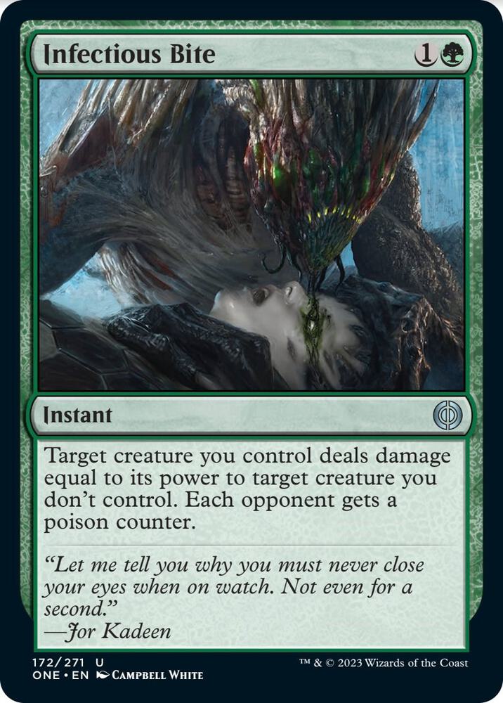 Infectious Bite #172 Phyrexia: All Will Be One