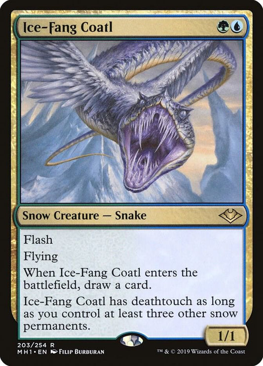 Ice-Fang Coatl #203 Modern Horizons