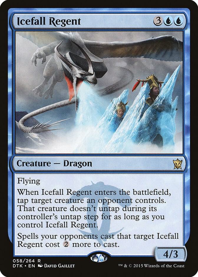Icefall Regent #58 Dragons of Tarkir