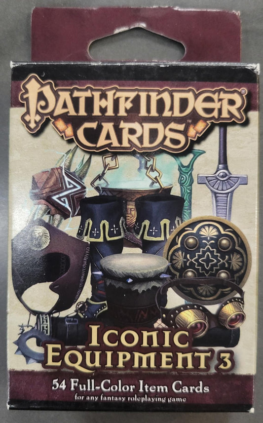 Pathfinder Cards Iconic Equipment 3 (2015) (PZO3050)