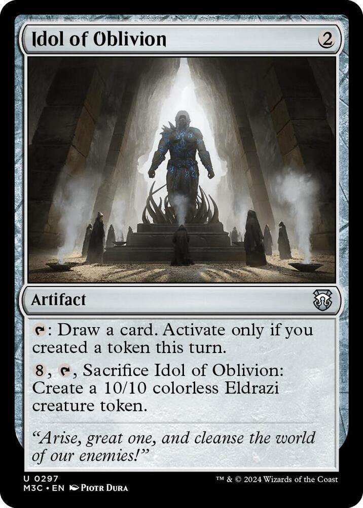 Idol of Oblivion #297 Commander: Modern Horizons 3