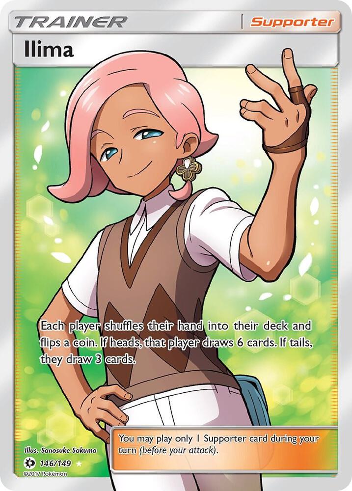Ilima (Full Art) #146 SM Base Set