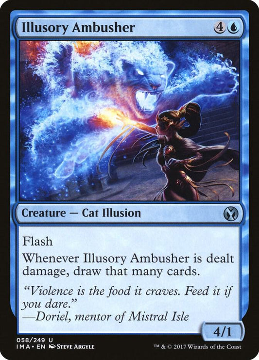 Illusory Ambusher #58 FOIL Iconic Masters