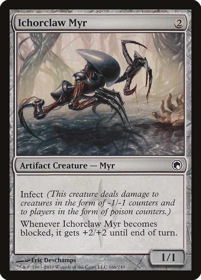 Ichorclaw Myr #166 Scars of Mirrodin