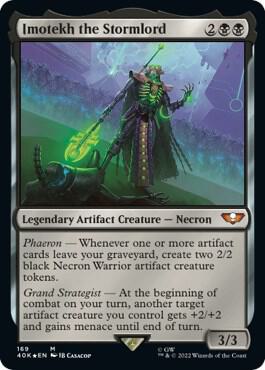 Imotekh the Stormlord #169 FOIL Universes Beyond: Warhammer 40,000