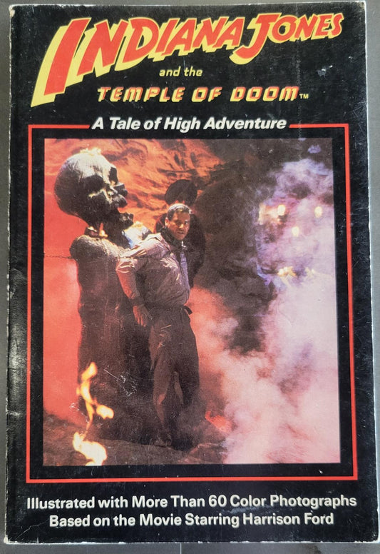 Indiana Jones and the Temple of Doom Illustrated (1984) 1st Printing