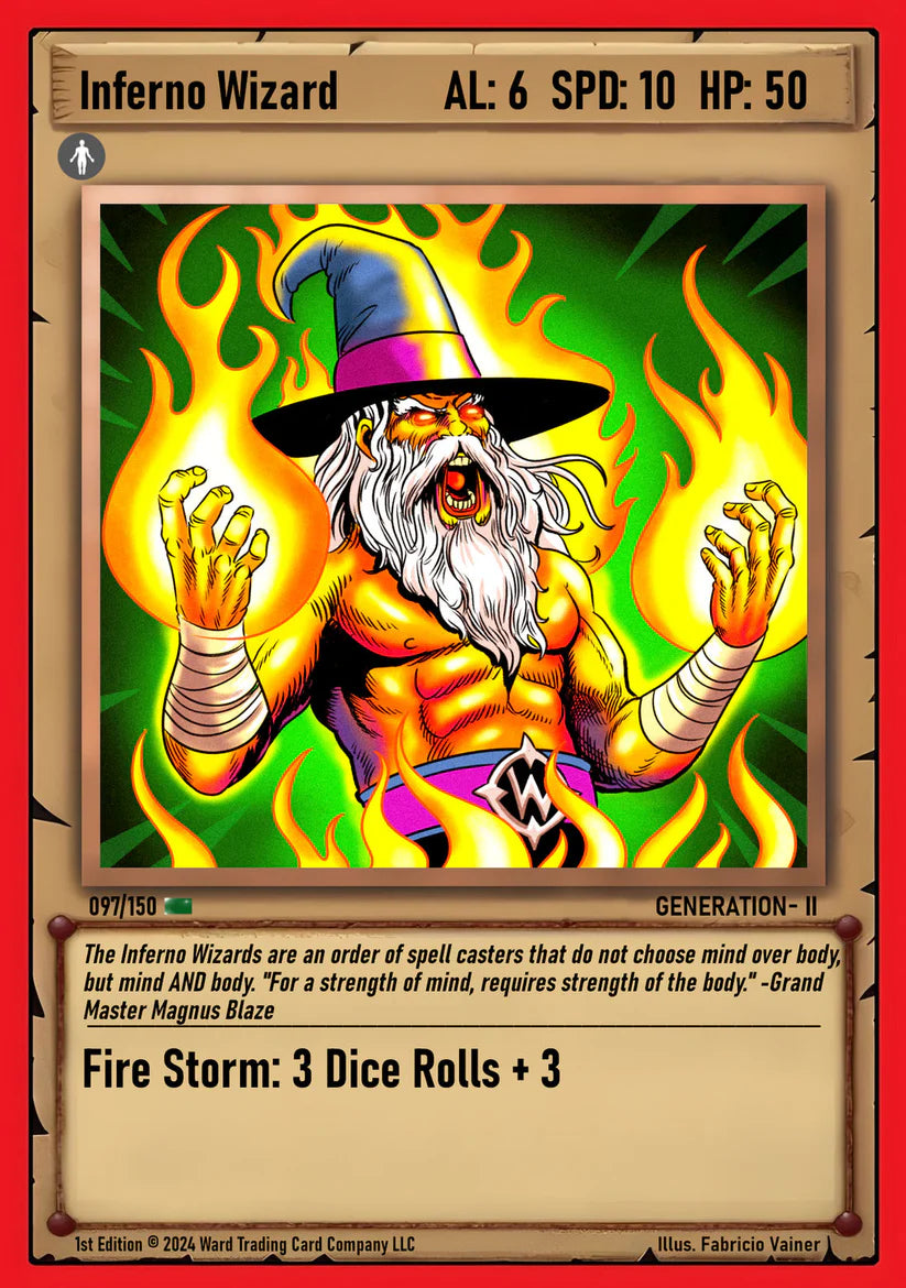 Inferno Wizard #97 Ward Gen II – The Curious Crow Company