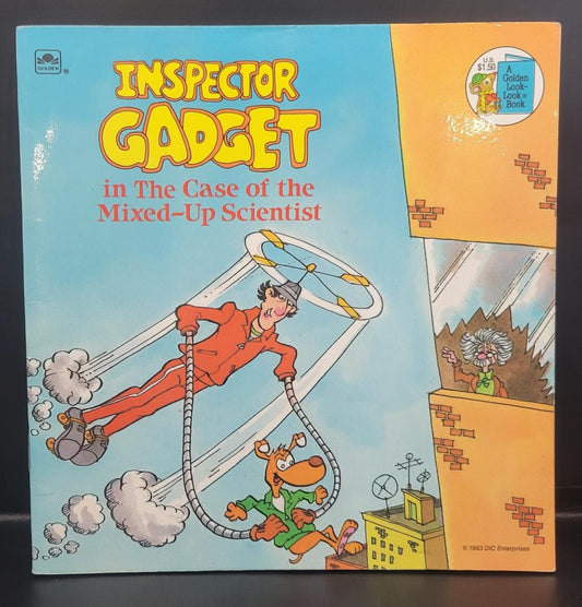 Inspector Gadget in the Case of the Mixed-Up Scientist - Korman, Justine (1985)