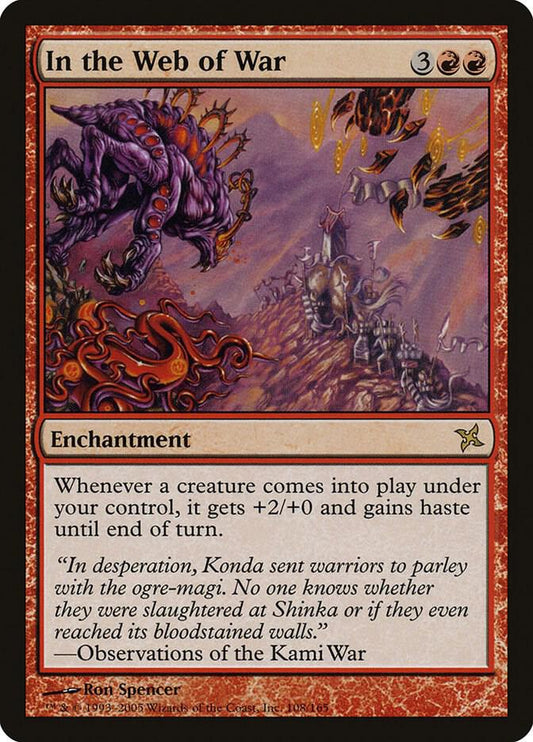 In the Web of War #108 Betrayers of Kamigawa