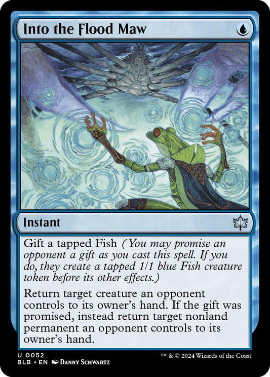 Into the Flood Maw #52 Bloomburrow