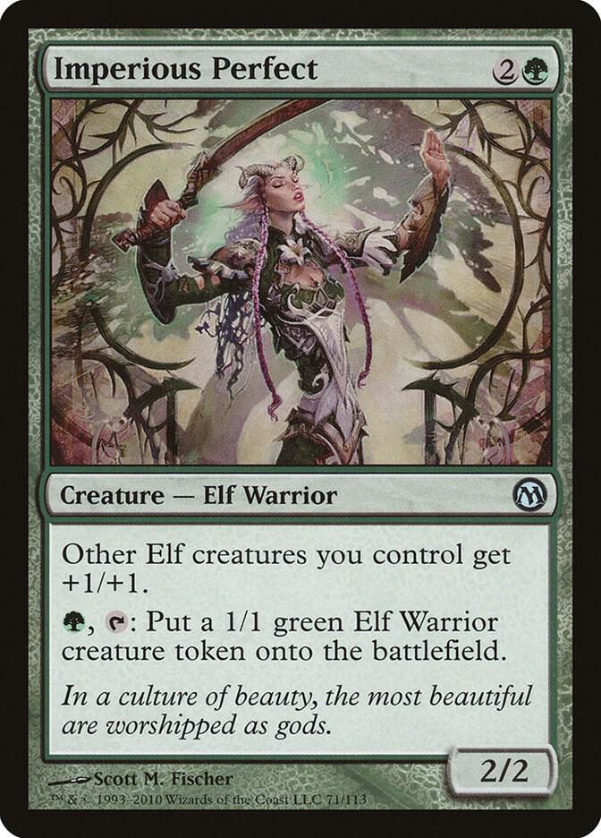Imperious Perfect #71 Duels of the Planeswalkers