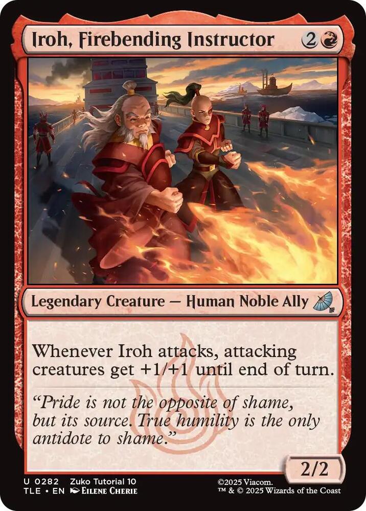 Iroh, Firebending Instructor #282 Avatar: The Last Airbender: Eternal-Legal