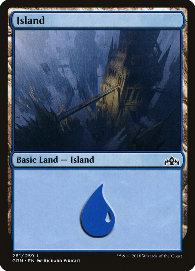 Island #261 FOIL Guilds of Ravnica