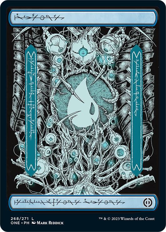 Island #268 (Full Art) Phyrexia: All Will Be One