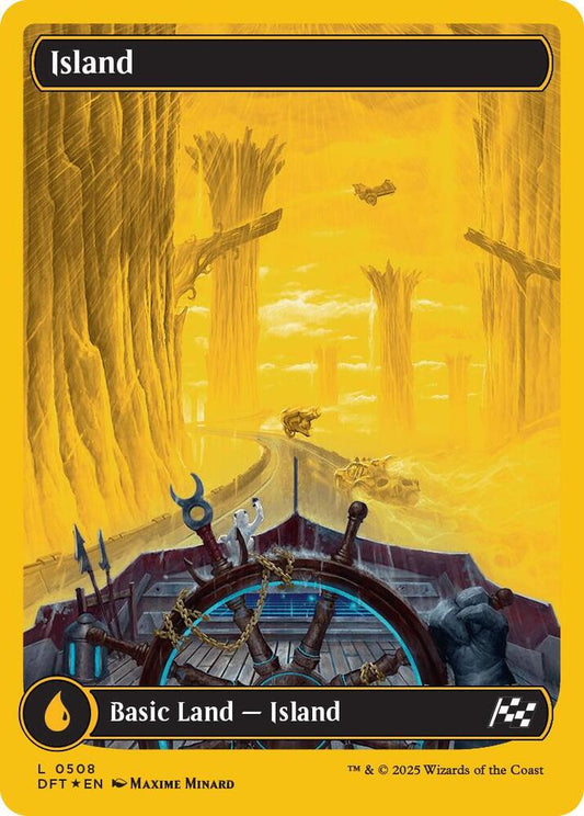Island (First-Place Foil) #508 Aetherdrift
