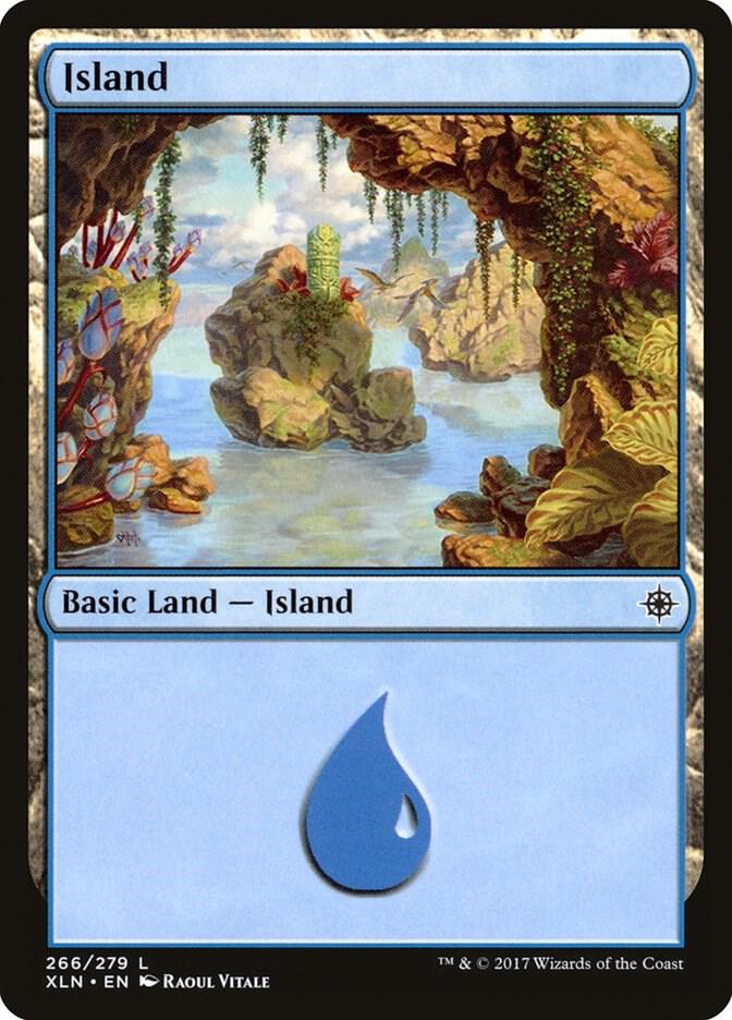 Island #266 FOIL Ixalan