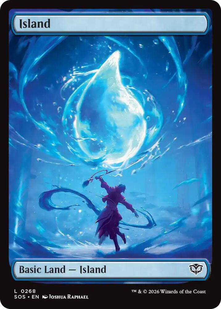 Island #268 FOIL Secrets of Strixhaven