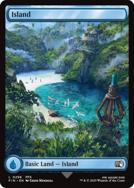 Island #298 FOIL Final Fantasy