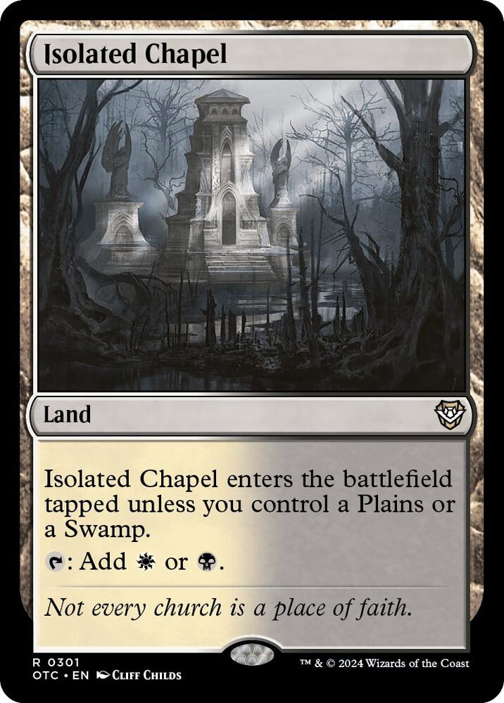 Isolated Chapel #301 Commander: Outlaws of Thunder Junction