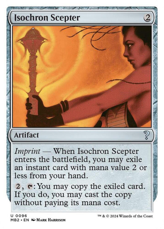 Isochron Scepter (White Border) #96 Mystery Booster 2