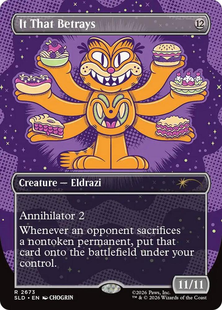 It That Betrays #2673 FOIL Secret Lair Drop Series