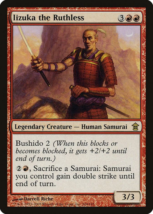 Iizuka the Ruthless #104 Saviors of Kamigawa