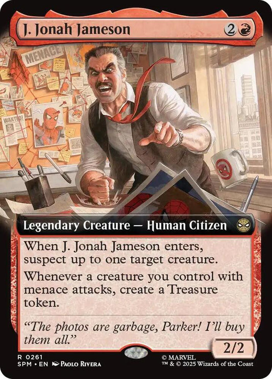J. Jonah Jameson (Extended Art) #261 Marvel's Spider-Man