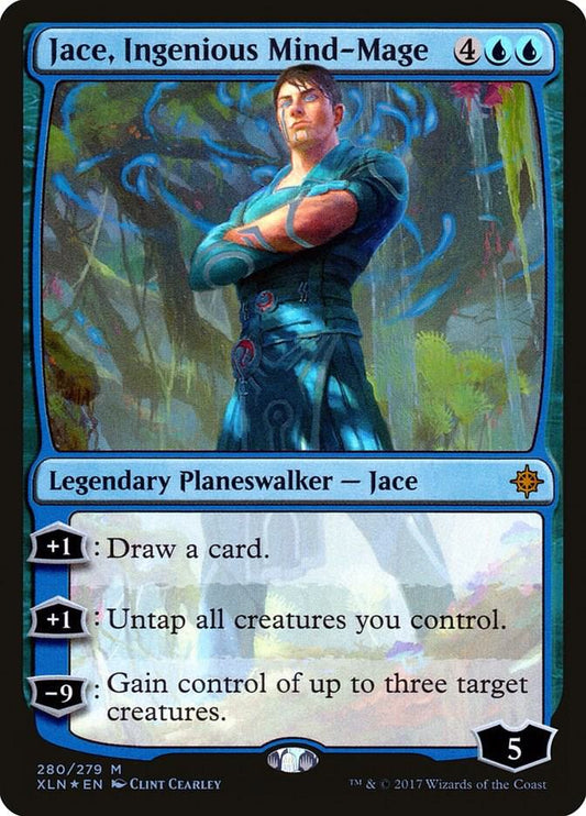 Jace, Ingenious Mind-Mage #280 FOIL Ixalan